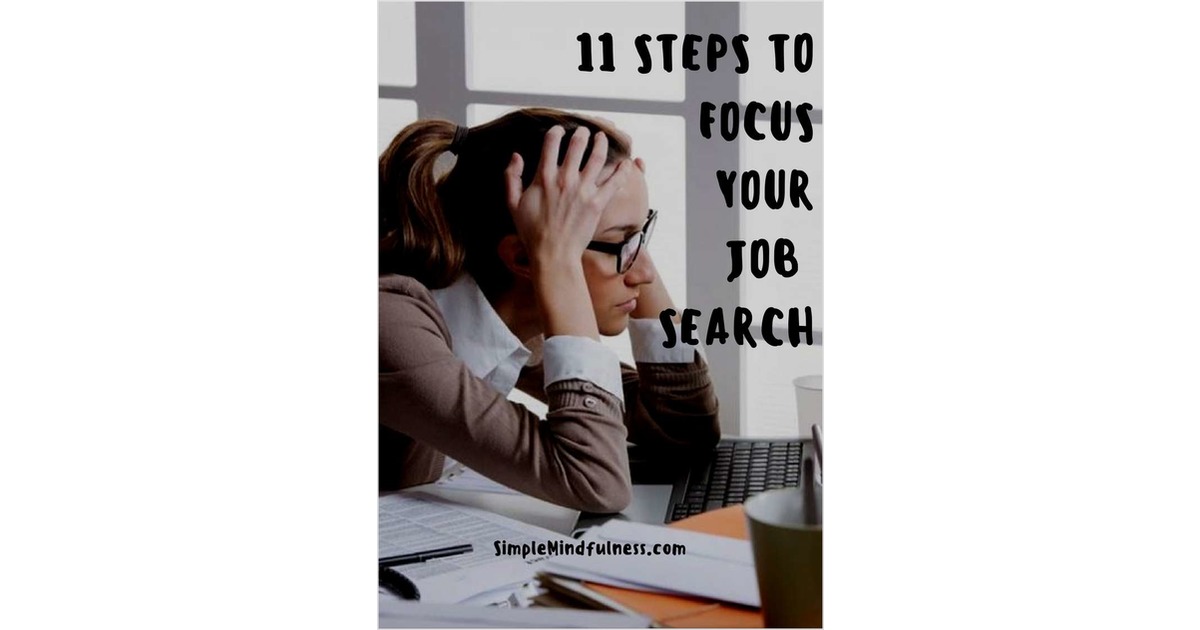 11 Steps to Focus Your Job Search