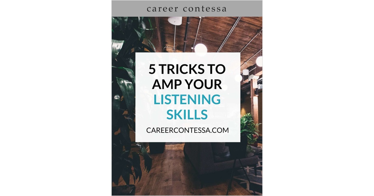 5 Tricks to Amp Your Listening Skills
