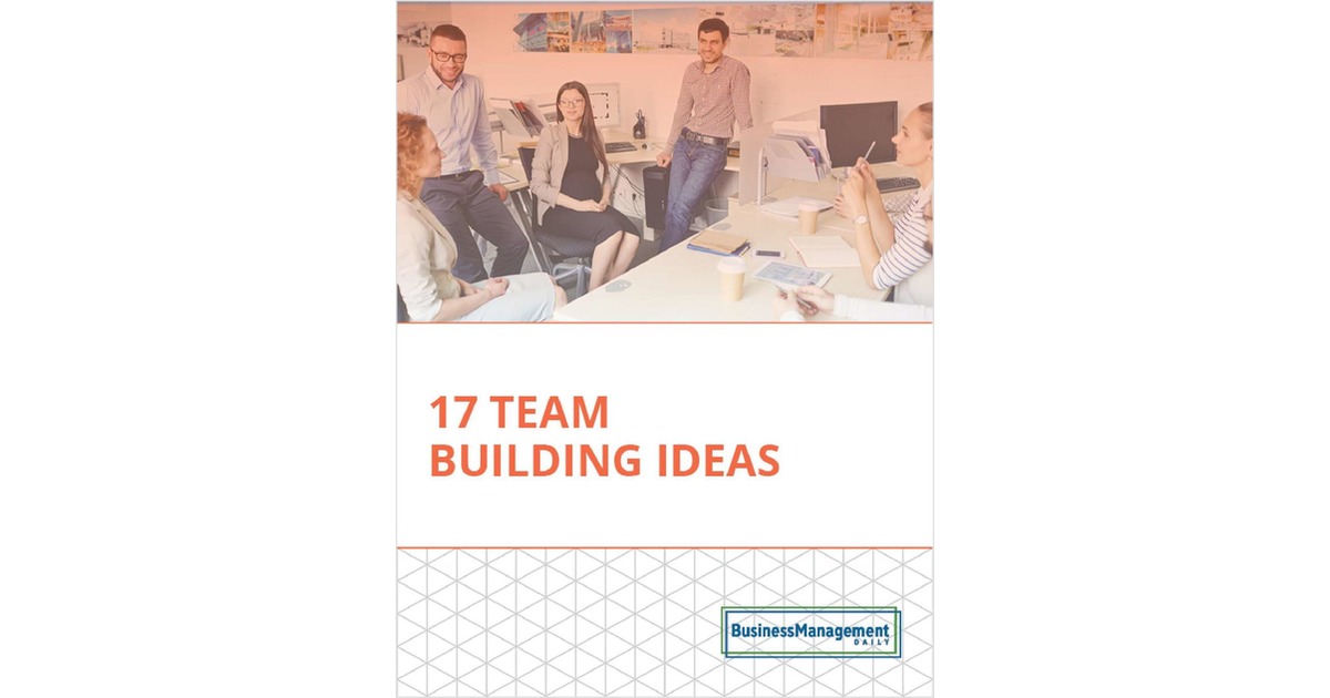 17 Team Building Ideas