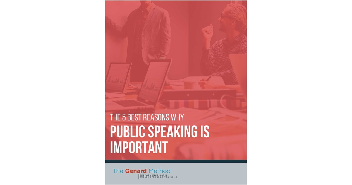 The 5 Best Reasons Why Public Speaking Is Important