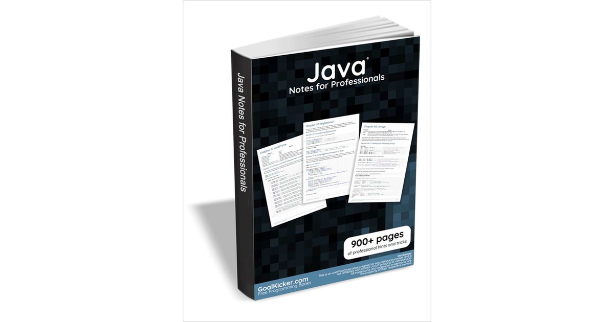 Java Notes for Professionals