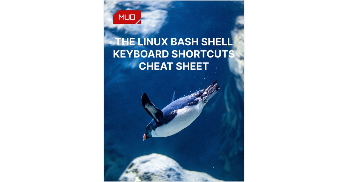 Handy Keyboard Shortcuts for the Linux Bash Terminal