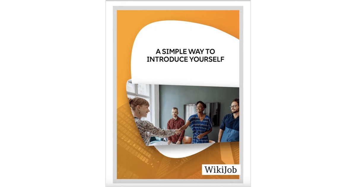 A Simple Way to Introduce Yourself