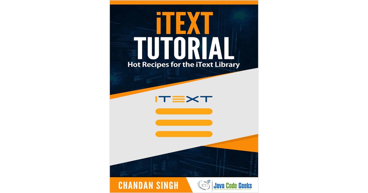 iText Tutorial