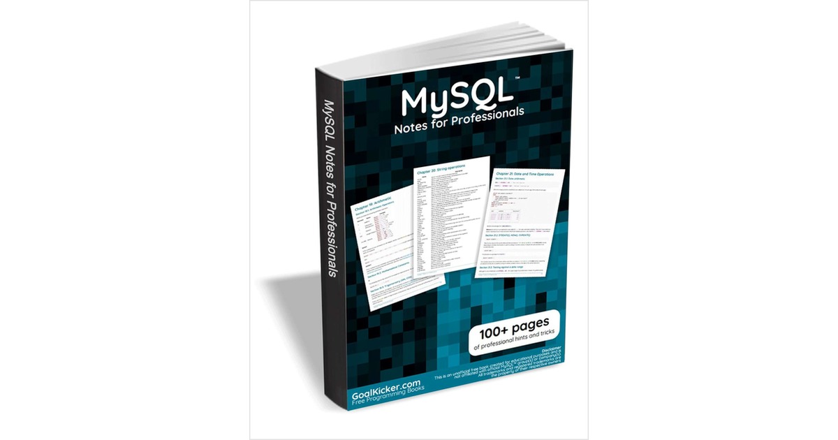 MySQL Notes for Professionals