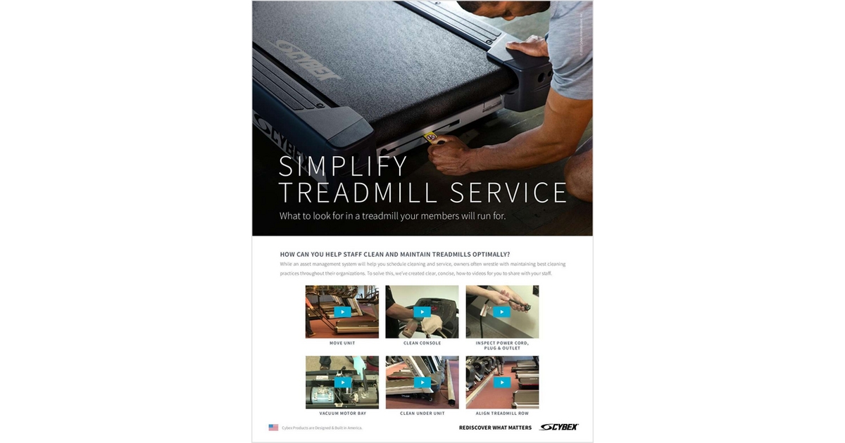 Simplify Your Treadmill Service in 6 Easy Steps