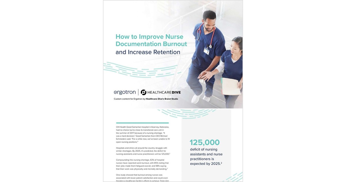 How to Improve Nurse Documentation Burnout and Increase Retention