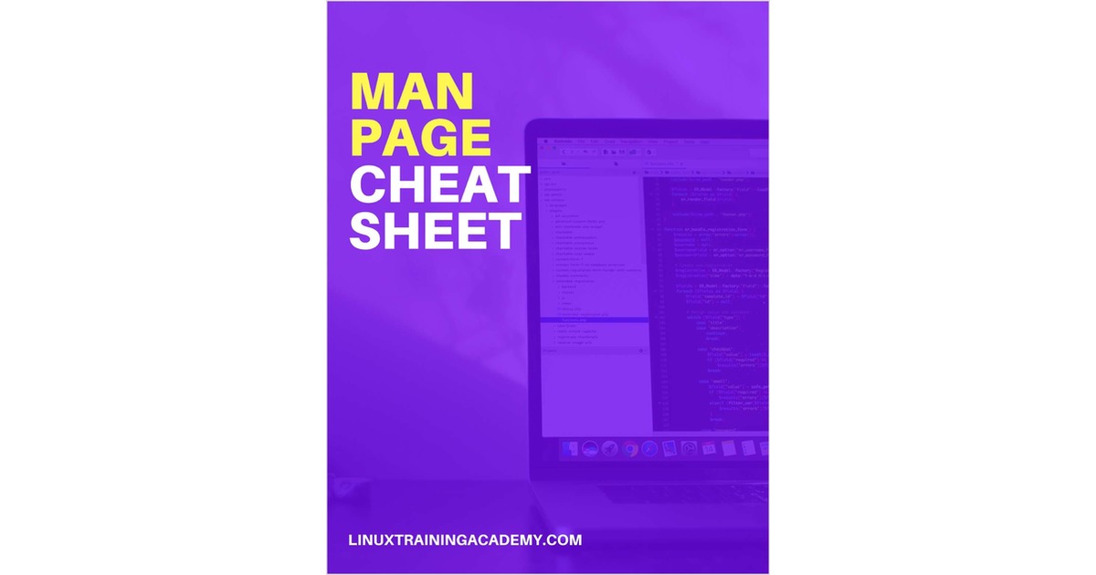Man Page Cheat Sheet